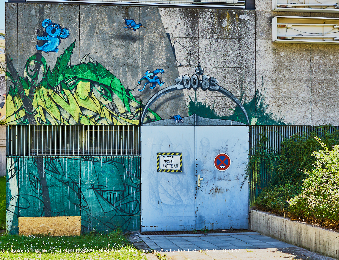 21.03.2017 - Abrissbaustelle Quiddezentrum in Neuperlach